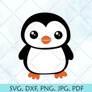 Penguin SVG / Baby Penguin SVG / Penguin Silhouette / Penguin Vector / Baby Penguin Svg / svg Files for Cricut and Brother