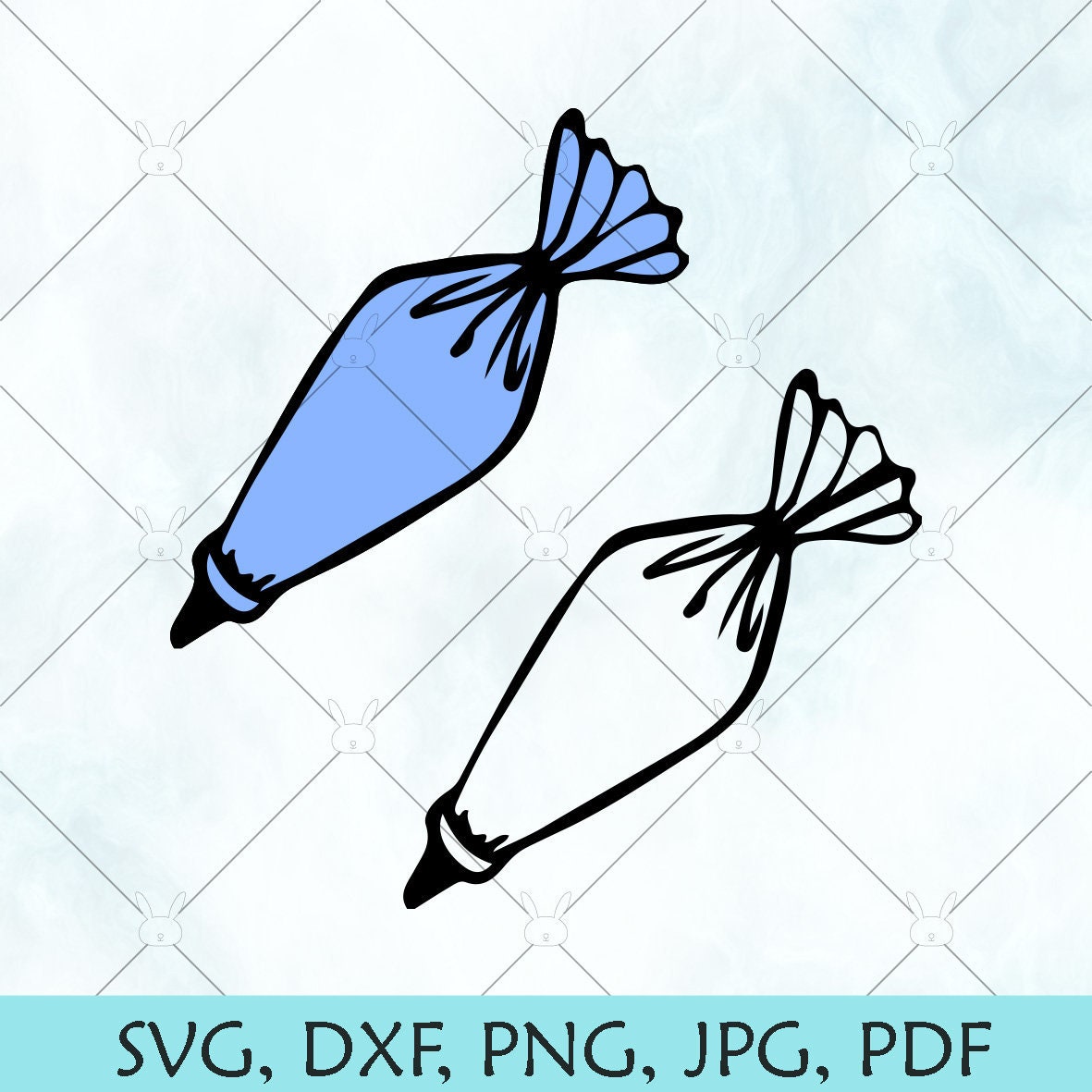 Baking Piping Bag Svg Clipart Cut File Png Eps Vector Decal Sexiz Pix