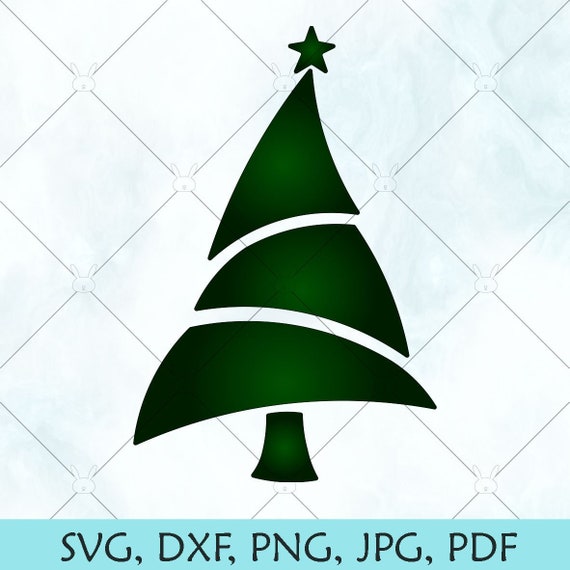 Download Free Christmas Tree Svg Geometric Christmas Tree Cut File Xmas Etsy SVG DXF Cut File