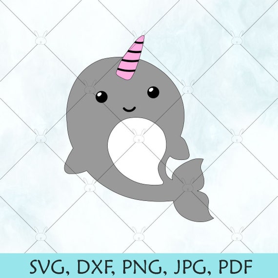 Download Narwhal SVG / Cute Narwhal SVG / Unicorn of the Ocean ...