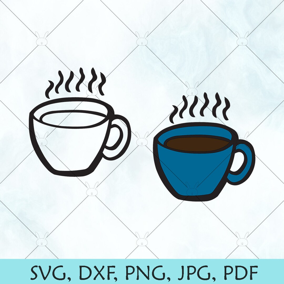 Coffee Cup SVG / Cup of Java SVG / Mug Svg PNG / Silhouette / - Etsy