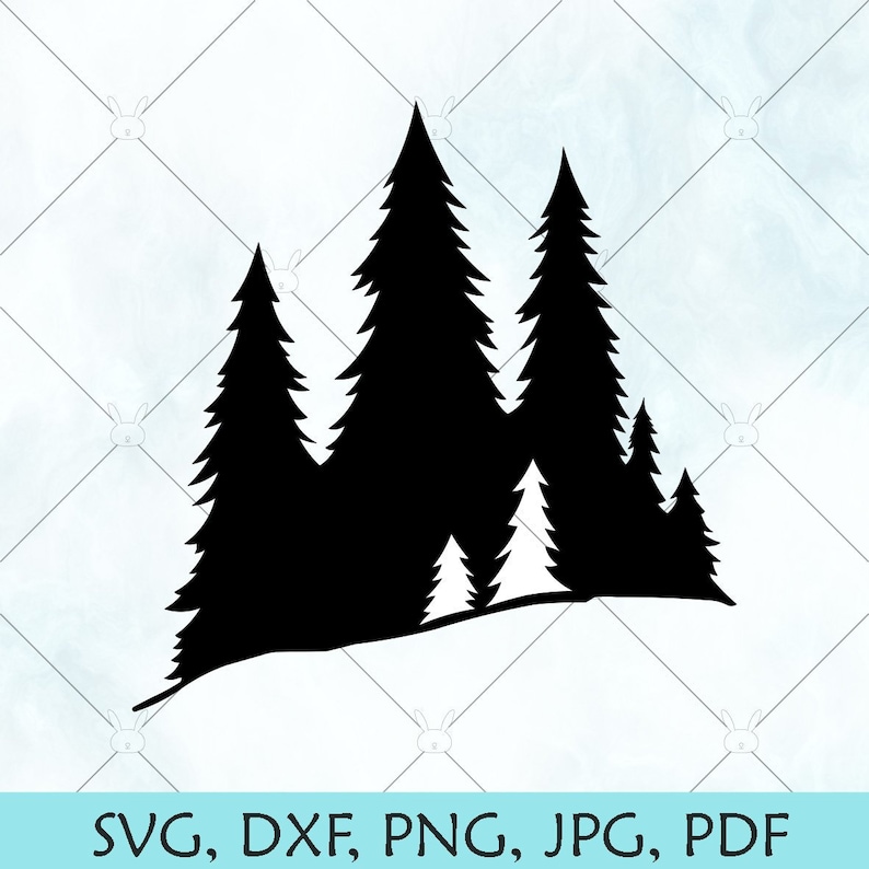 Download Tree Silhouette / Pine Tree Silhouette SVG / Pine Tree cut ...