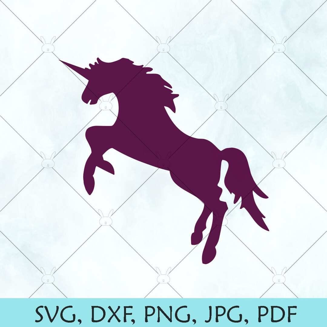 Einhorn SVG / Einhorn Umriss SVG / Einhorn Silhouette / Einhorn Vektor