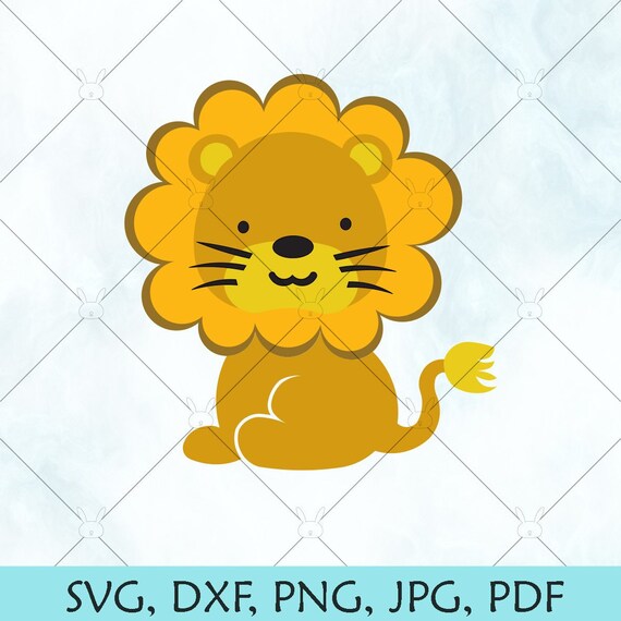 Download Baby Lion Svg Lion Svg Baby Lion Silhouette Lion Vector Etsy