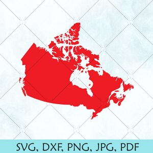 Canada Flag Map SVG / Canada SVG / Canadian map Vector / Oh Canada png / Canada Day Cut File for Cricut Silhouette and Brother