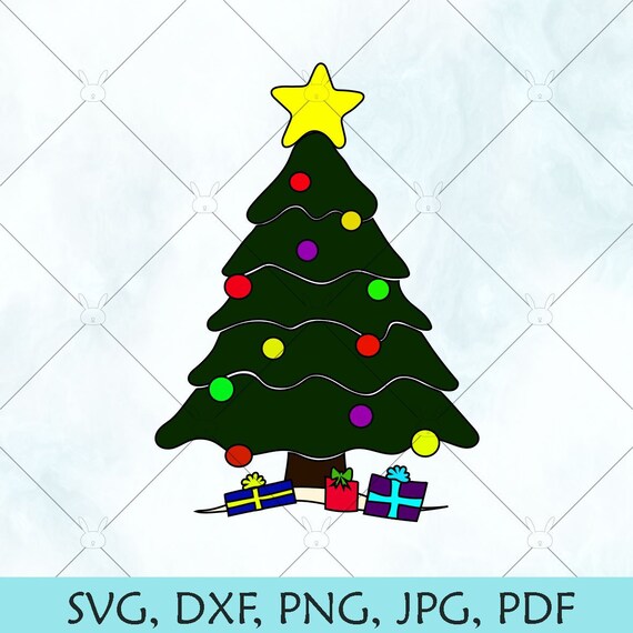 Download Christmas Tree Svg Christmas Svg Presents Svg Christmas Etsy PSD Mockup Templates