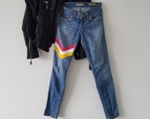 Candy Shop painted jeans