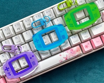 Retro Gaming System Themed Acrylic Charm