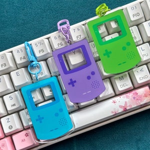 Retro System Themed Acrylic Charm