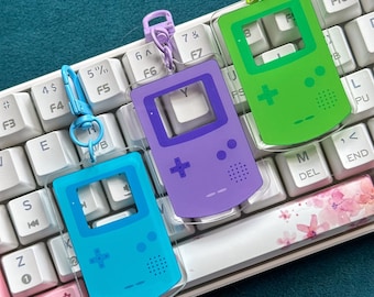 Retro System Themed Acrylic Charm