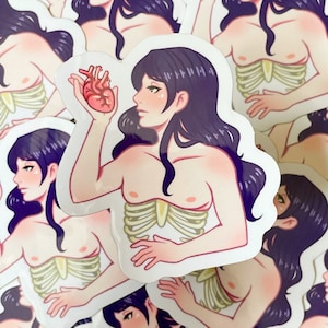Macabre Doll Vinyl Sticker