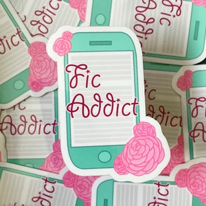 Fic Addict Vinyl Sticker