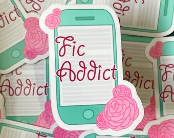 Fic Addict Vinyl Sticker