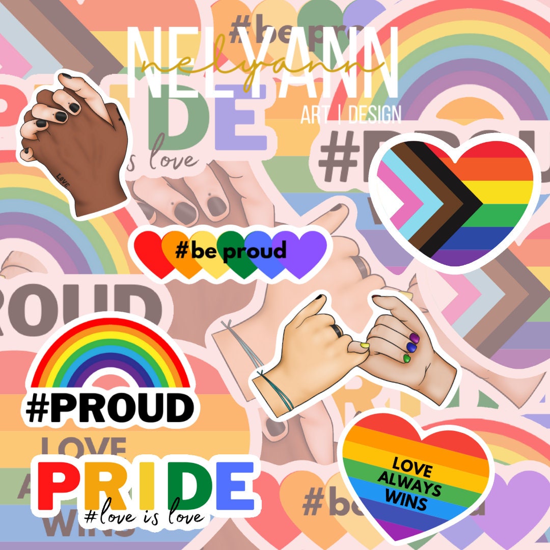 Pride Collection Sticker Pack - Etsy