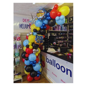 DIY Superhero Themed Balloon Garland Kits 90 Pieces