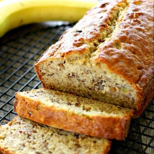 The World&#39;s Best VEGAN Banana Bread 2 Loaves per order