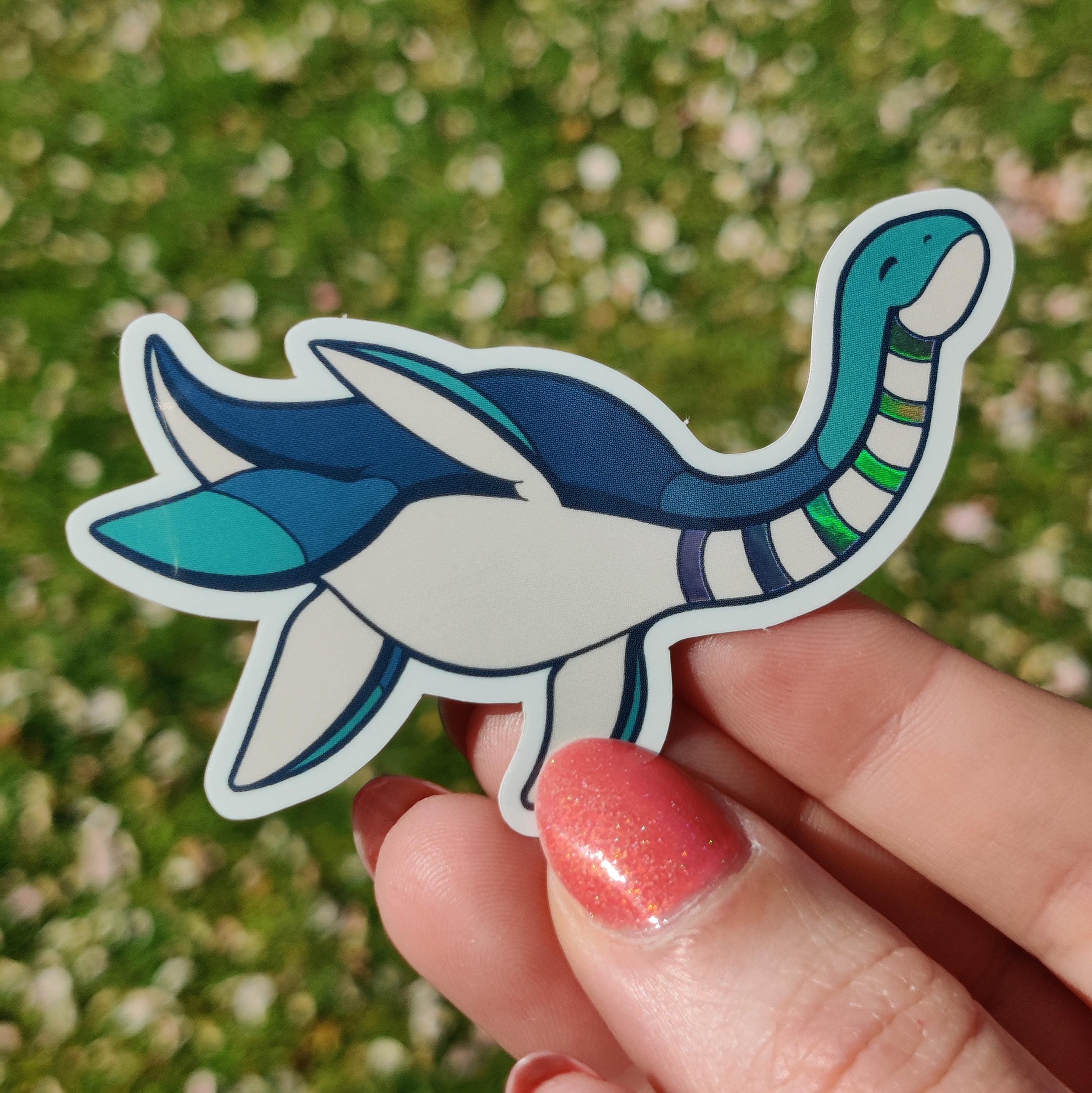 Cute Dinosaur Plesiosaurus Holo Sticker - Etsy