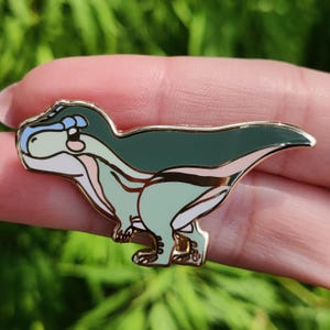 Schattige dinosaurus T. Rex emaille pin