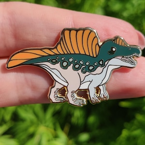 Cute Dinosaur Spinosaurus Enamel Pin