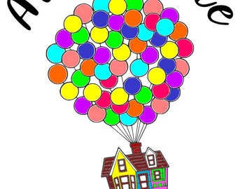 Up House Printable - Etsy
