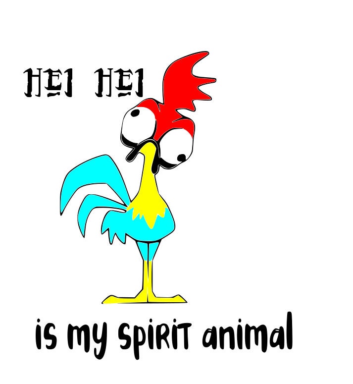 Disney Hei Hei Is My Spirit Animal Moana Hei Hei Shirt Etsy Disney Hei Hei Is My Spirit Animal Moana Hei Hei Shirt Etsy