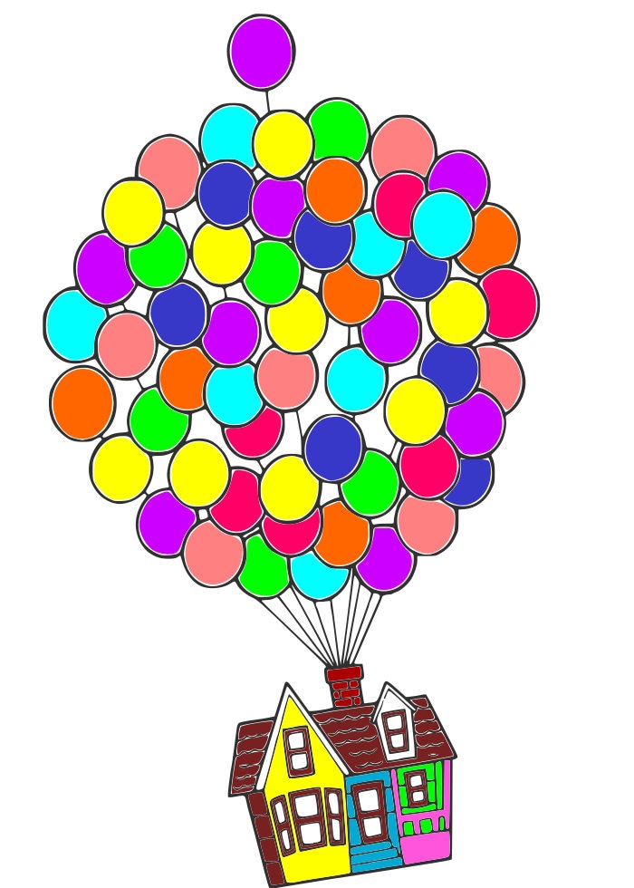 Free Free 226 Disney Up House Svg Free SVG PNG EPS DXF File