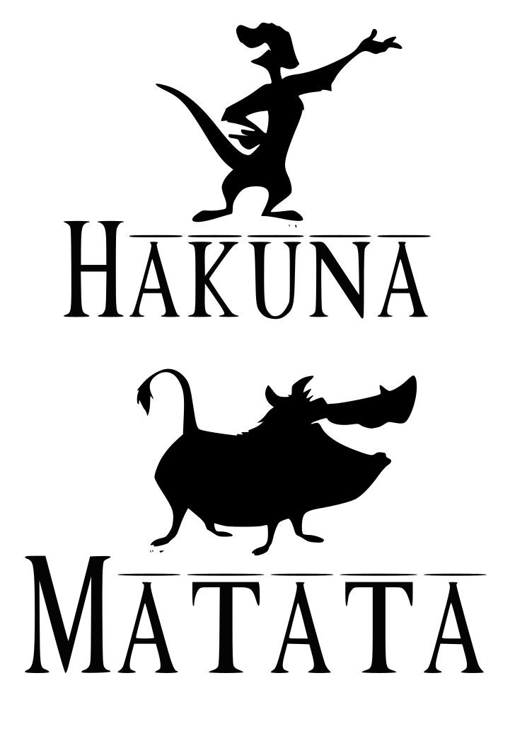 Timon Pumba Best Friends Matching 