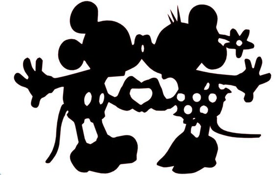 Disney Kussen Disney Welt Mickey Minnie Liebe Paar Maus Etsy