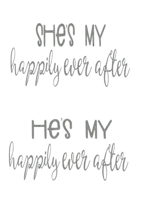 Disneyhes My Shes My Happily Ever After Couple Castle Etsy Disneyhes My Shes My Happily Ever After Couple Castle Etsy