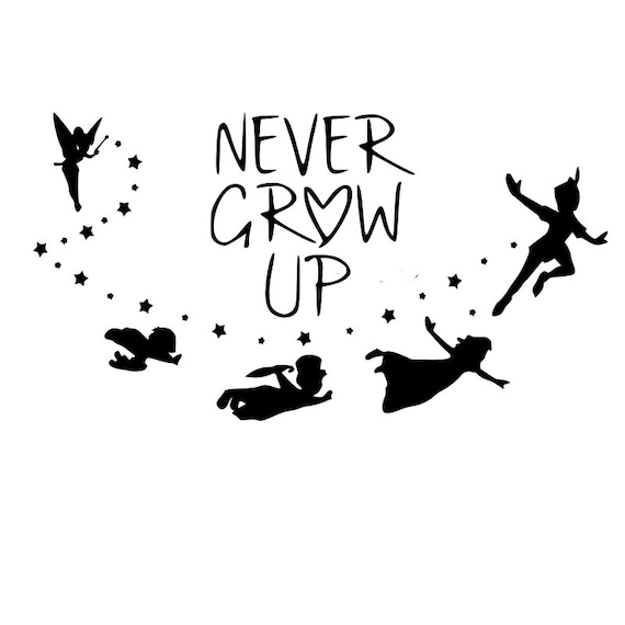 never grow up song from peter pan