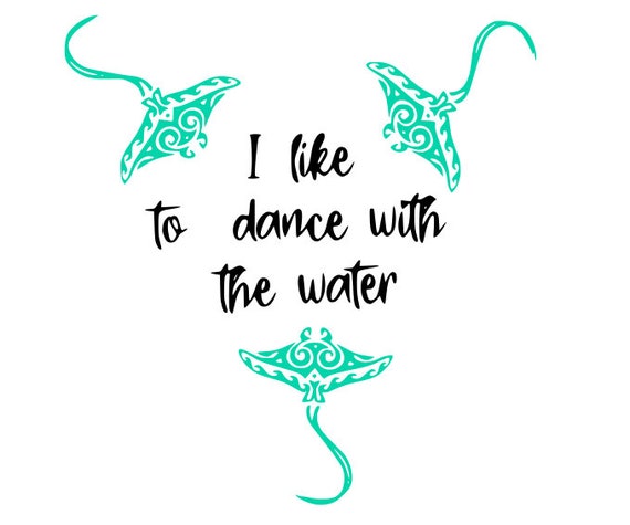 Download Disney Village Crazy Lady Dance With The Water Moana What Etsy