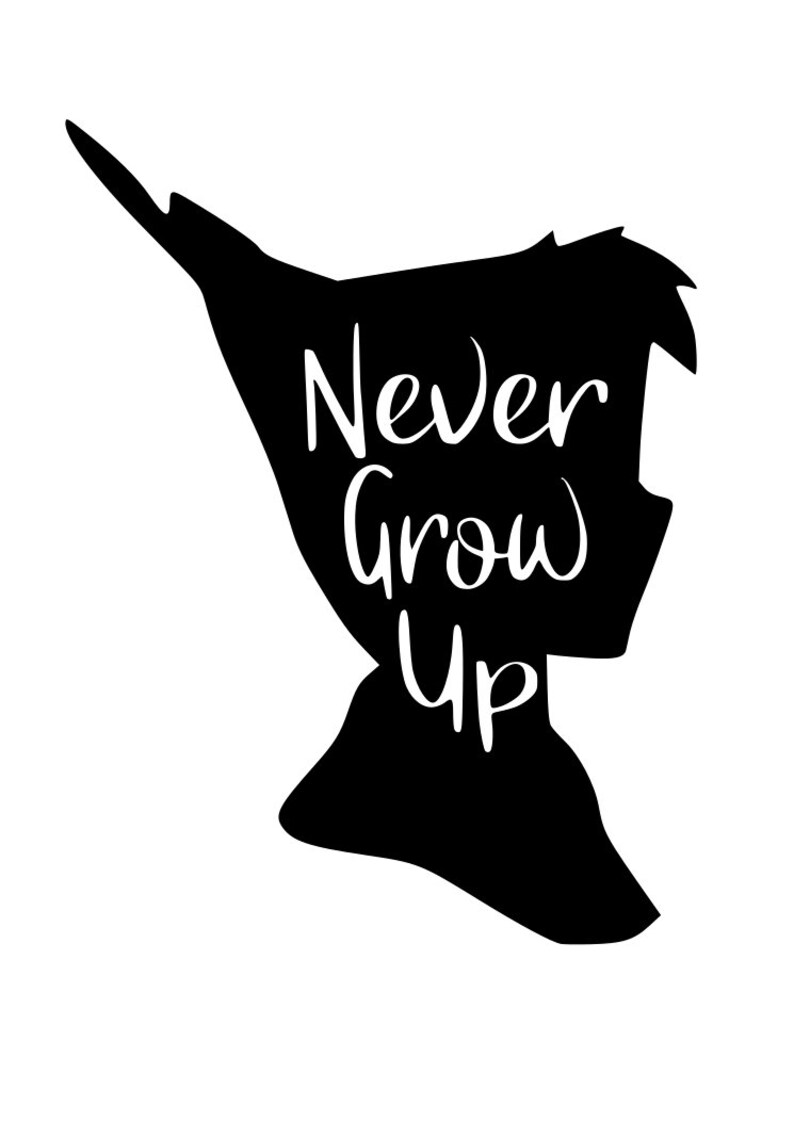 Free Free 241 Disney Svg Never Grow Up SVG PNG EPS DXF File