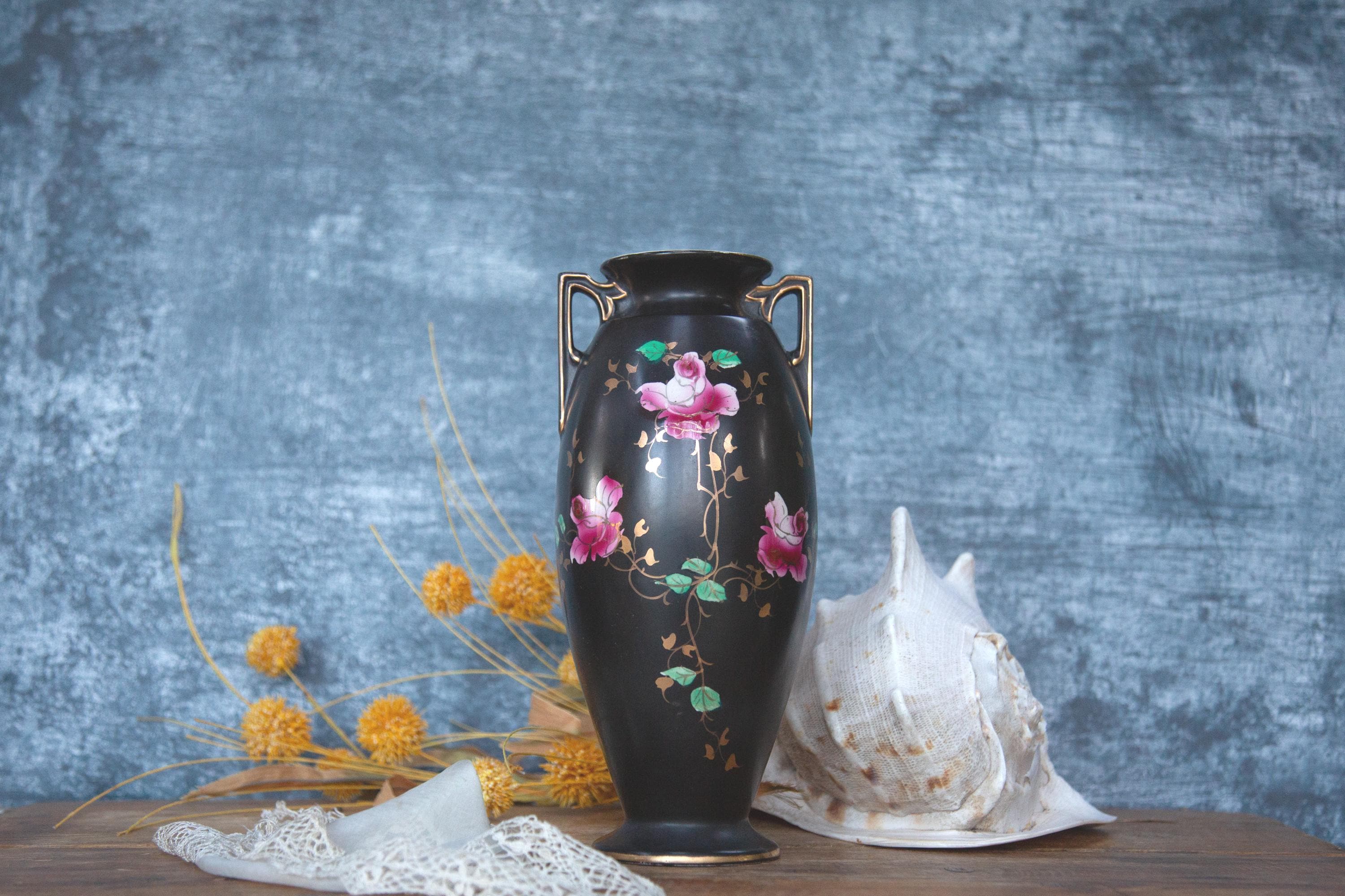 1930s Large Vase - Etsy UK
