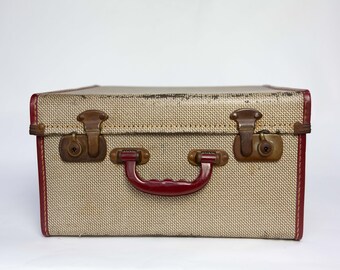 small square suitcase