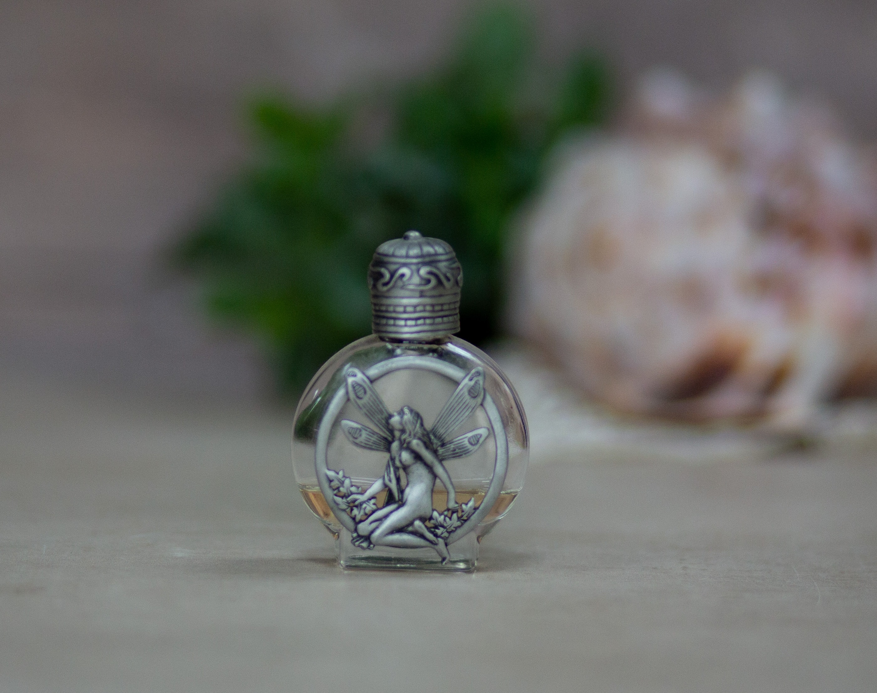 JJ Jonette Pewter Fairy Perfume Screw Top