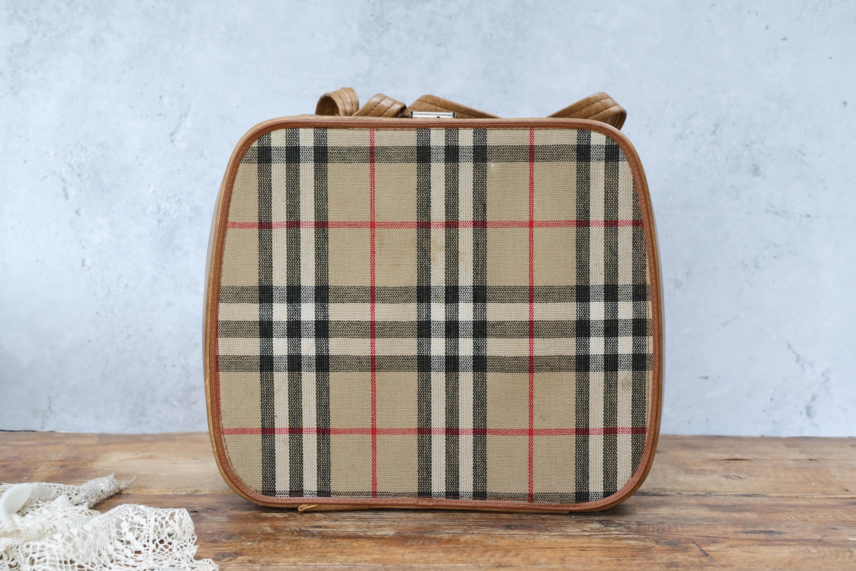 Vanity Case - Grande trousse de toilette de voyage en cuir