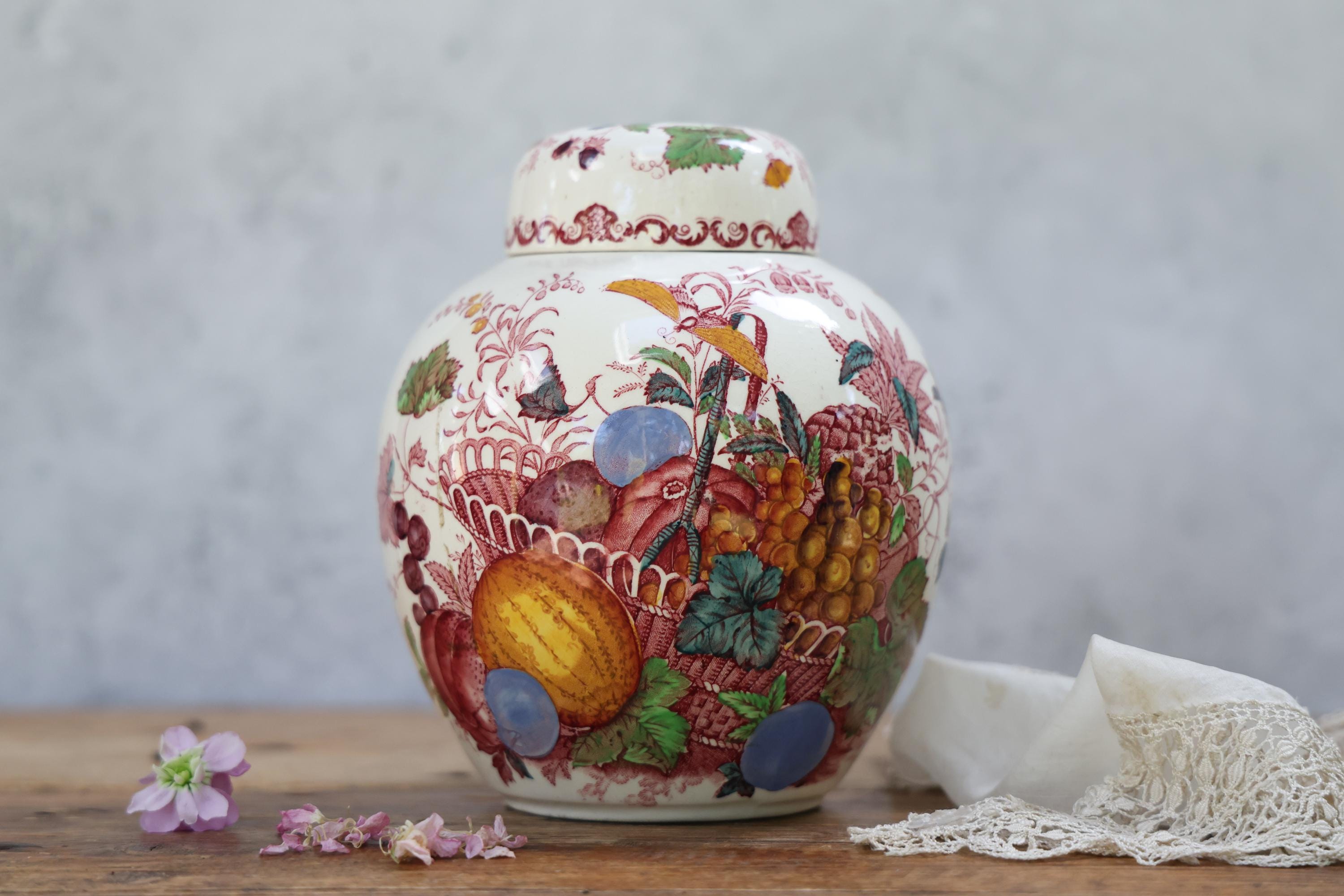 Large Masons Tea Caddy - Etsy