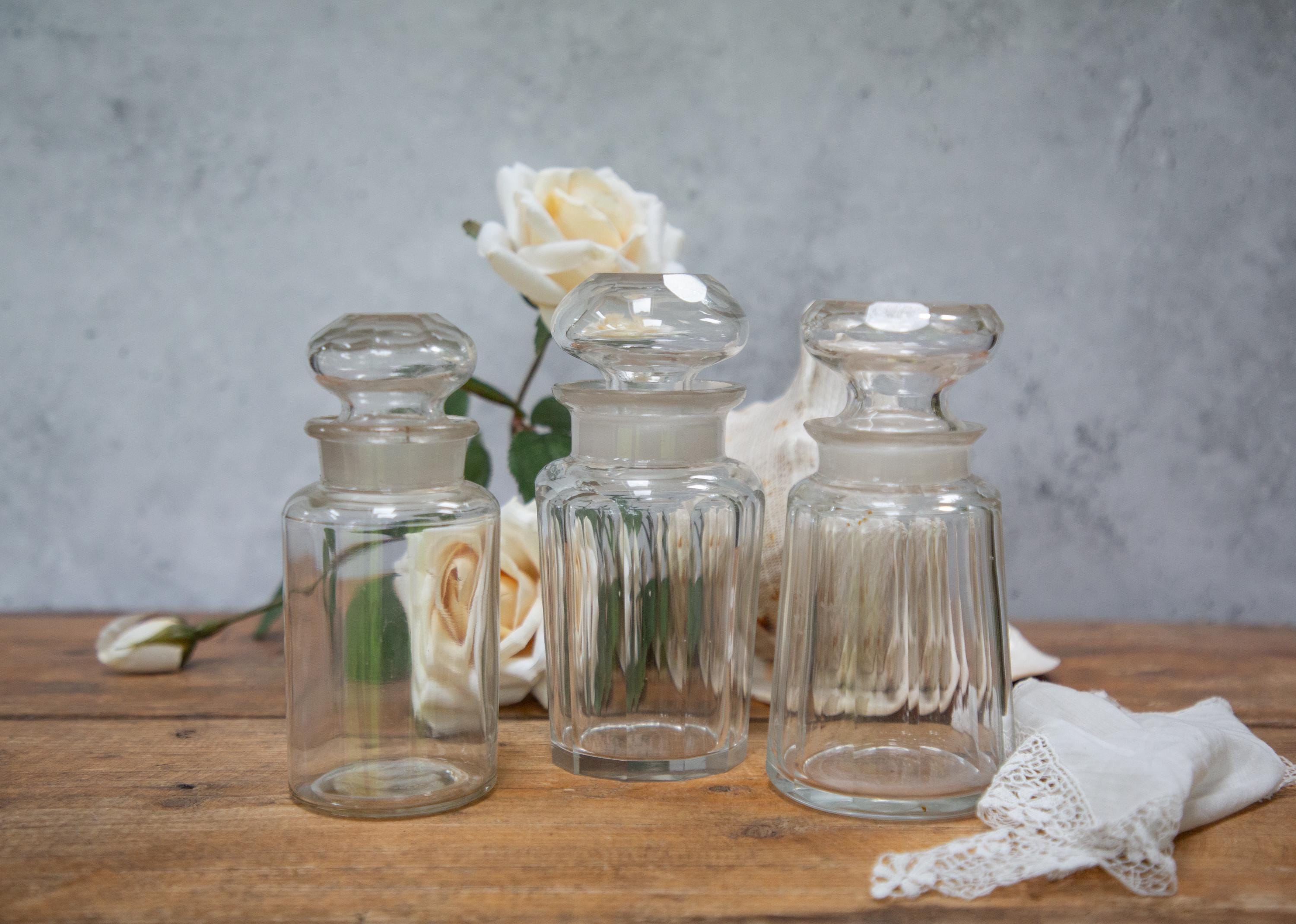 3 Victorian Glass Pickle Jars: 1800s Antique Kitchen Decor - Etsy
