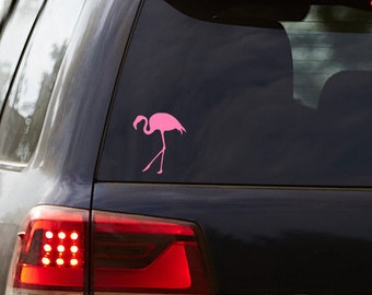 Flamingo Decal, Outdoor Vinyl, 2 Sizes Available