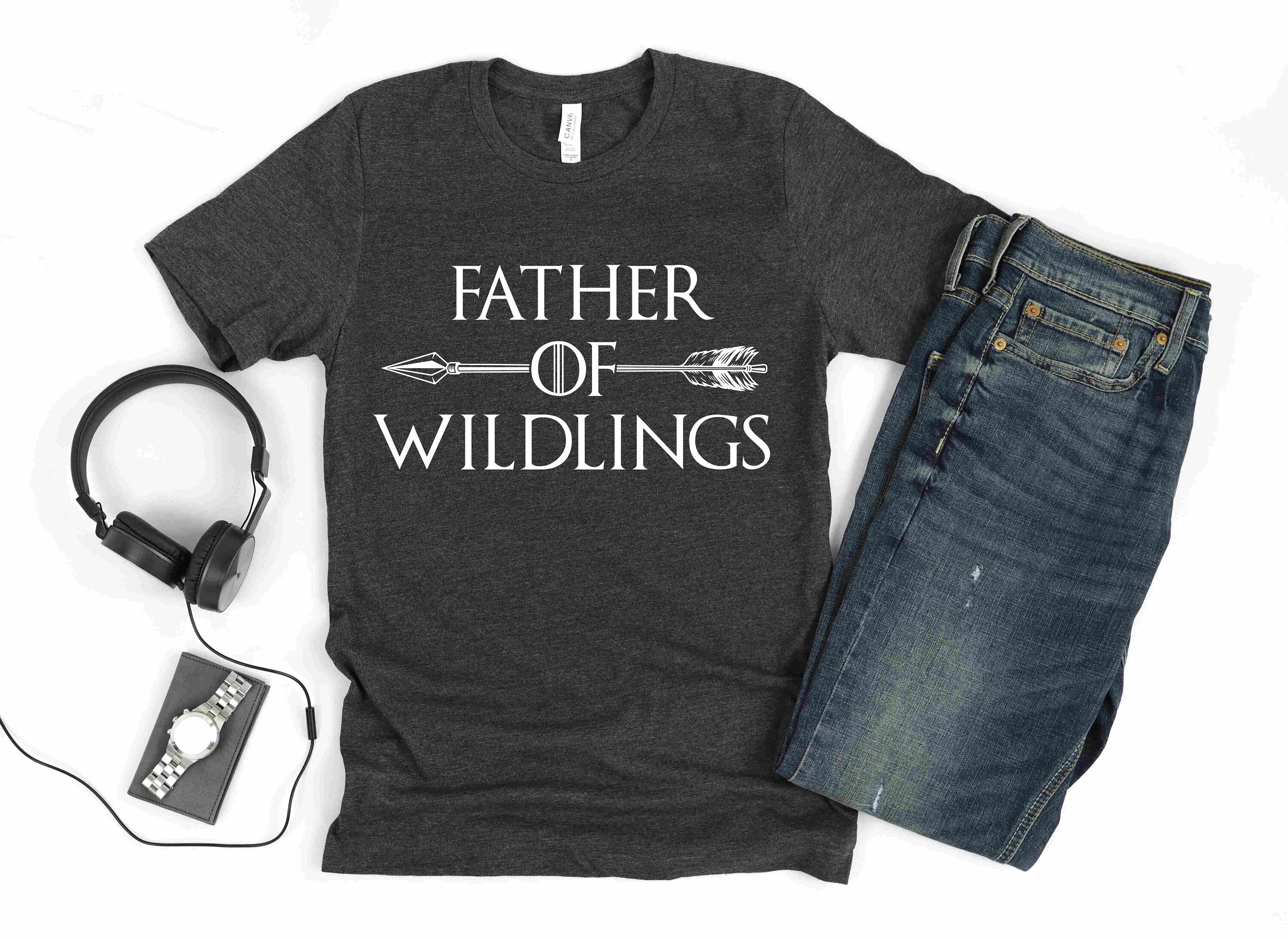 Download Father Of Wildlings Personalized Shirt Father S Day Game Of Thrones Inspired 2 Color Options