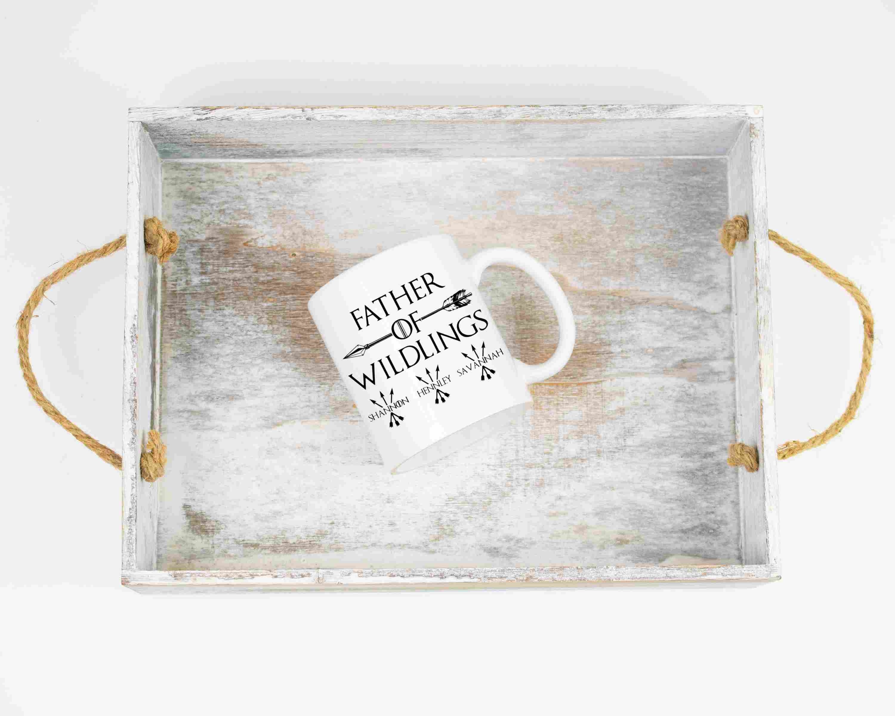 Download Father Of Wildlings Personalized Mug