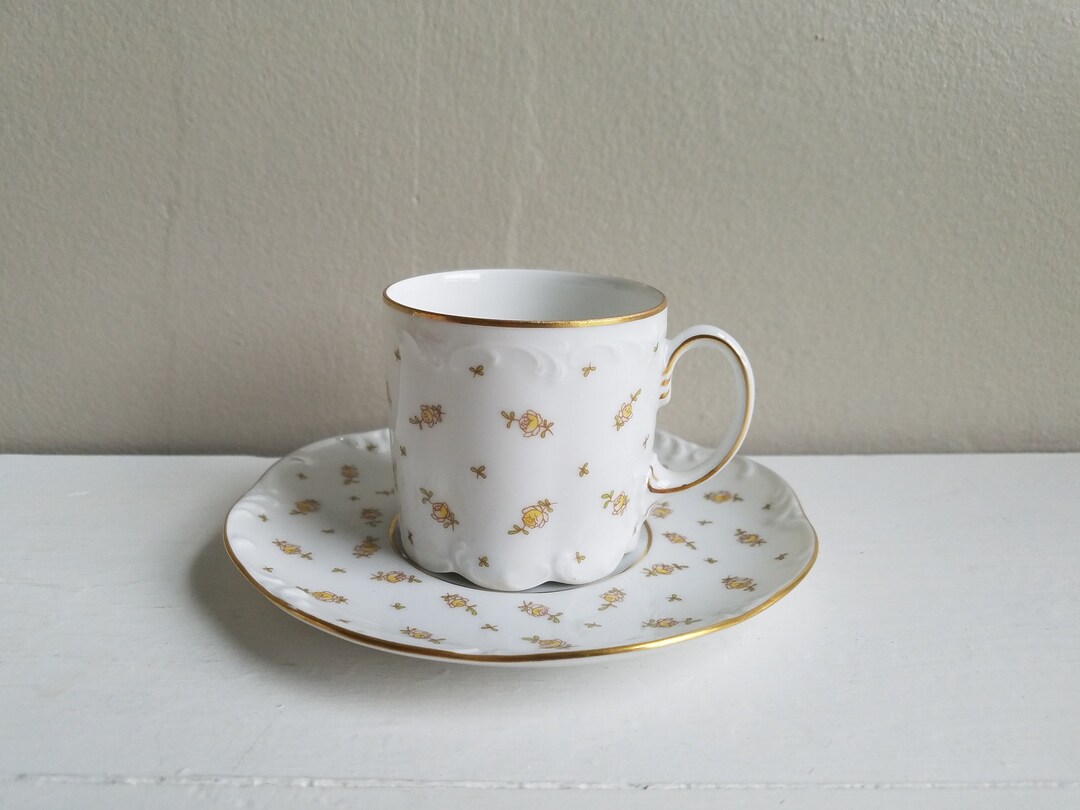 Rosenthal Roses Vintage Rosenthal Group Classic Rose Teacup and Saucer Plate, Vintage ...