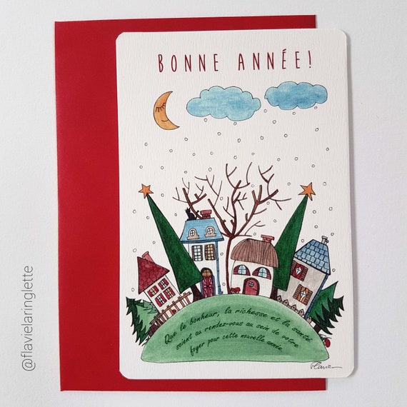 happy new year card in your home free shipping in france free happy new year card