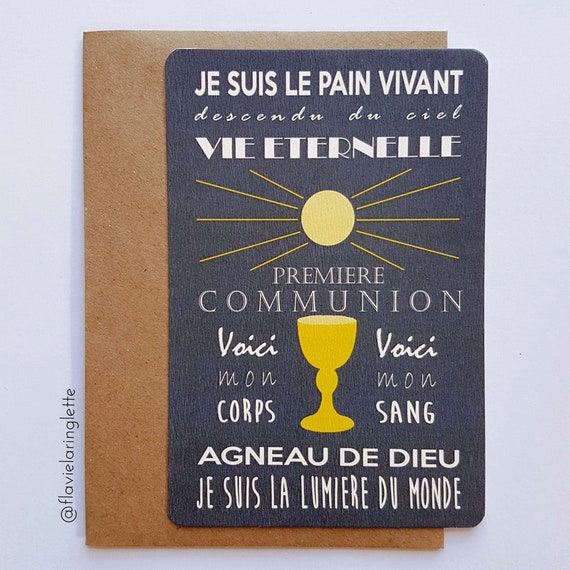 Carte Premiere Communion Garcon Livraison Gratuite En Etsy Carte Premiere Communion Garcon Livraison Gratuite En Etsy