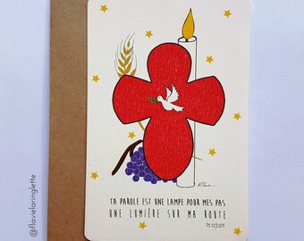 Carte Communion Etsy France