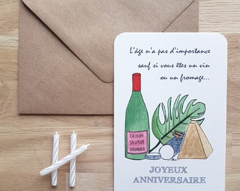 Joyeux Anniversaire Randonneur Etsy