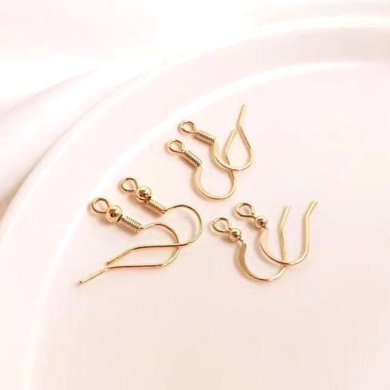 14k Gold Filled Fish Hook Earring Wires Fish Hook Earring Wires