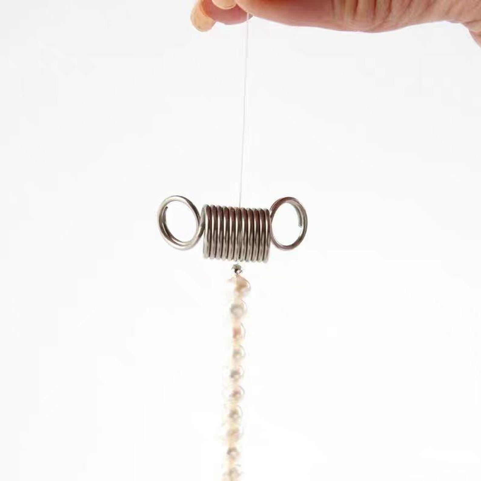 Stopper Helper Spring Beading Helper Tools, Spring Clamps & Bead Stopper Rubber Sleeves ...