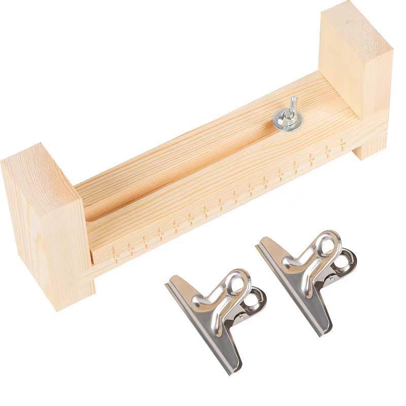 Adjustable Wooden Bracelet Jig Kit, Rope Fixer Tool for DIY Jewelry ...