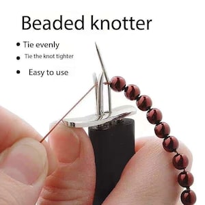 Bead Knotting Tool for Pearl, Agate, Jade, Bodhi Beads - DIY Jewelry Making
